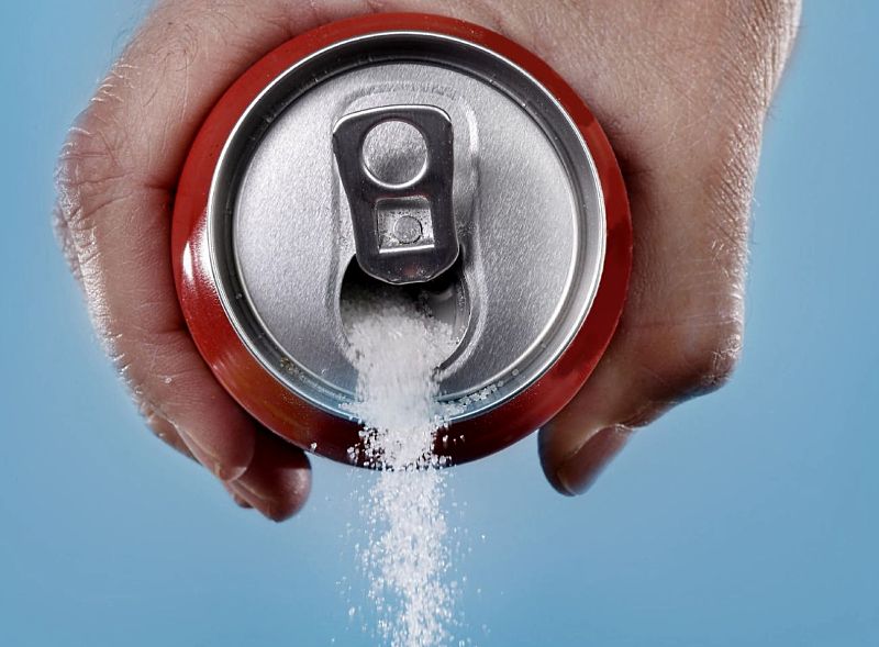 If you drink sodas you are pouring sugar into your mouth