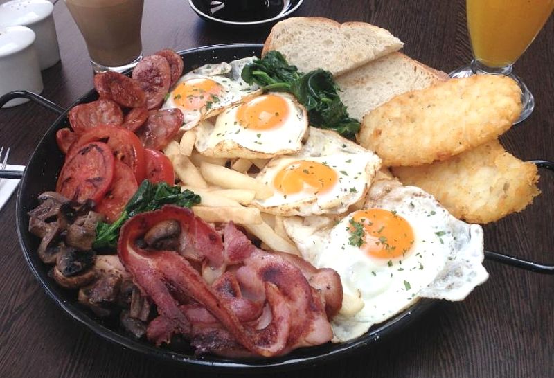 Some breakfasts are so large that they cannot be healthy. How much is too big?