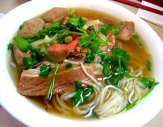 Many of the Classic Vietnamese soups have low calories and are rich in vegetables, with little fat