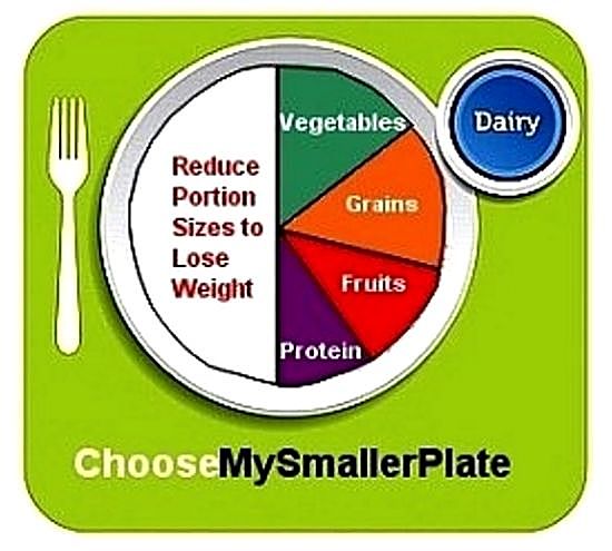 The smaller MyPlate