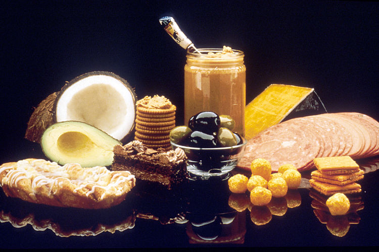 Many food have relatively high fat levels. Are these foods healthy or not?