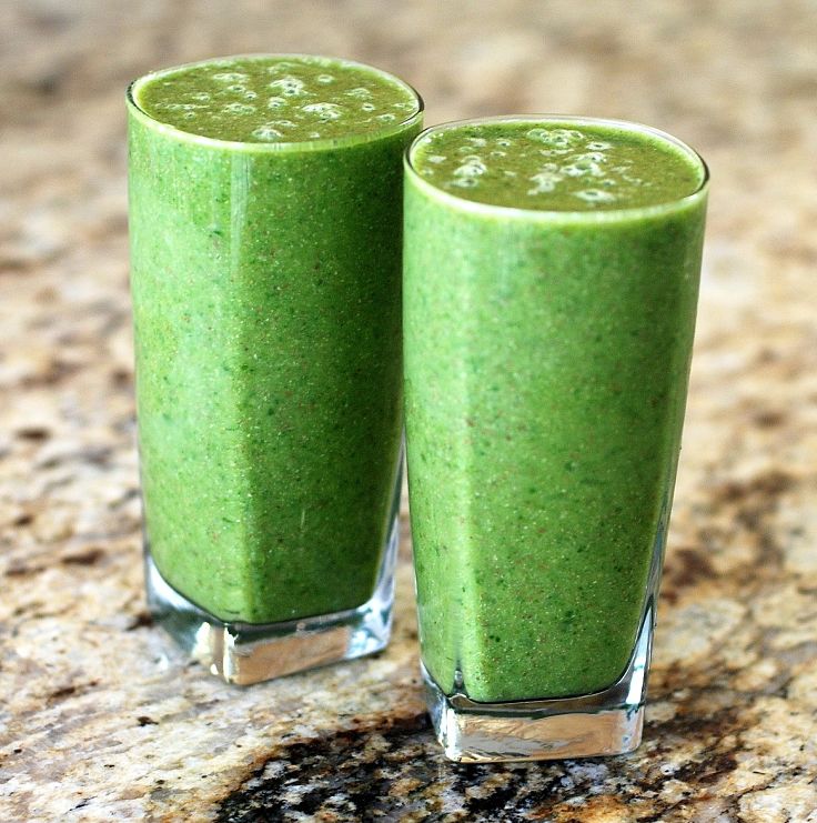 Lovely healthy green smoothie can help you lose weight via meal replacement